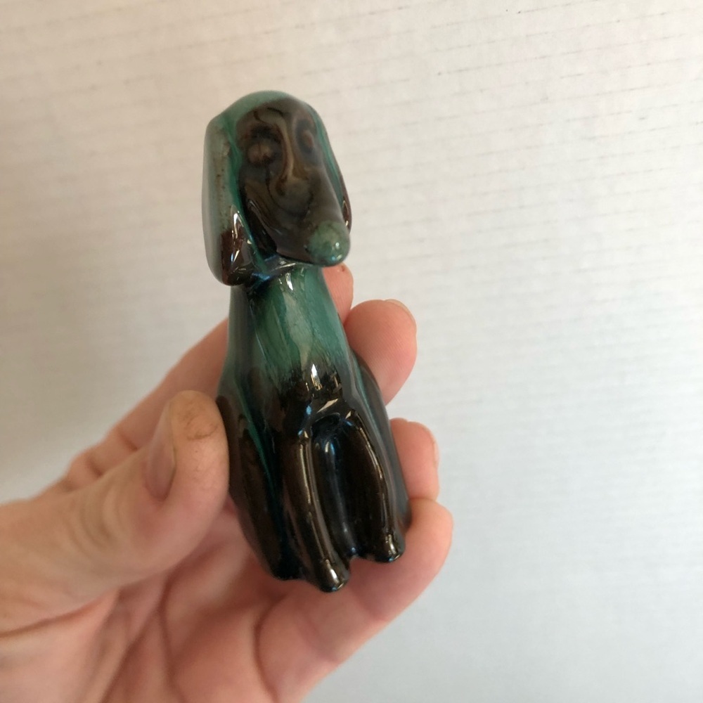Vtg Blue Mountain Pottery Miniature Dog Figurine - Picture 8 of 13